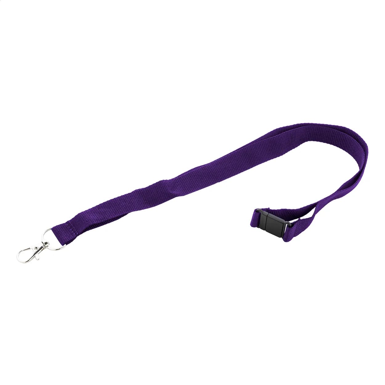 Lanyard aus RPET - Revent - lila (-13)
