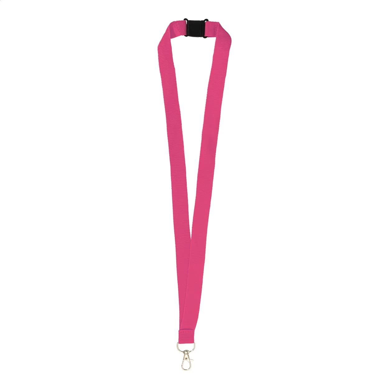 Lanyard aus RPET - Revent - pink (-25)