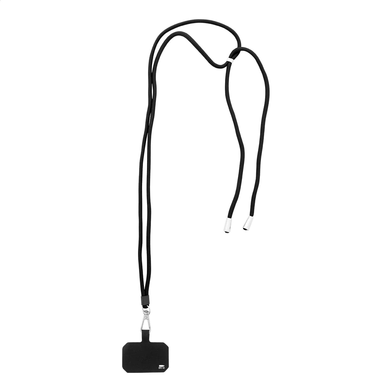 RPET-Handyhalter-Lanyard - Corphon - schwarz (-10)