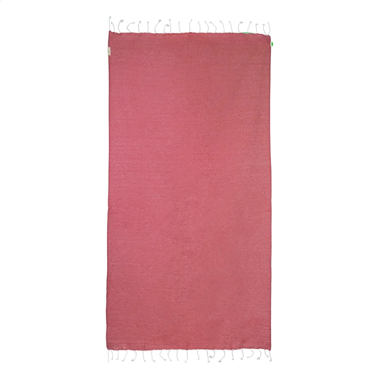 Strandtuch aus recycelter Baumwolle - Aruba - rot (-05)