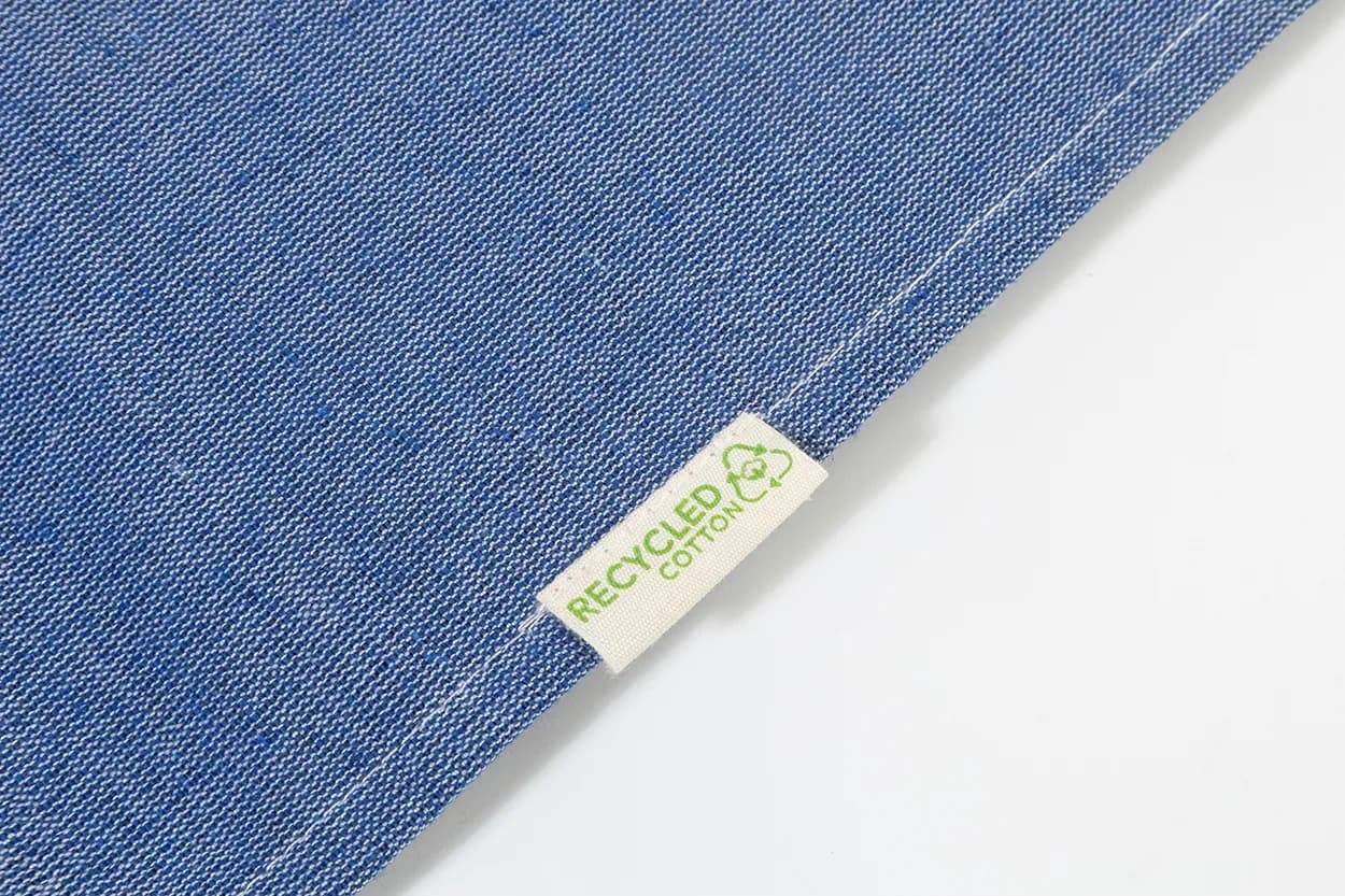 Strandtuch aus recycelter Baumwolle - Aruba - dunkelblau (-06A)