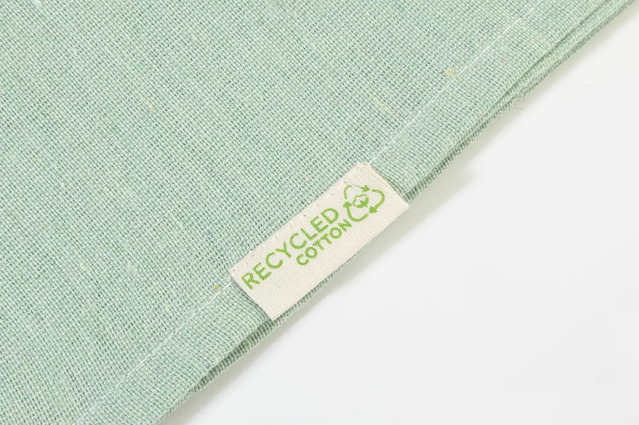 Strandtuch aus recycelter Baumwolle - Aruba - grün (-07)