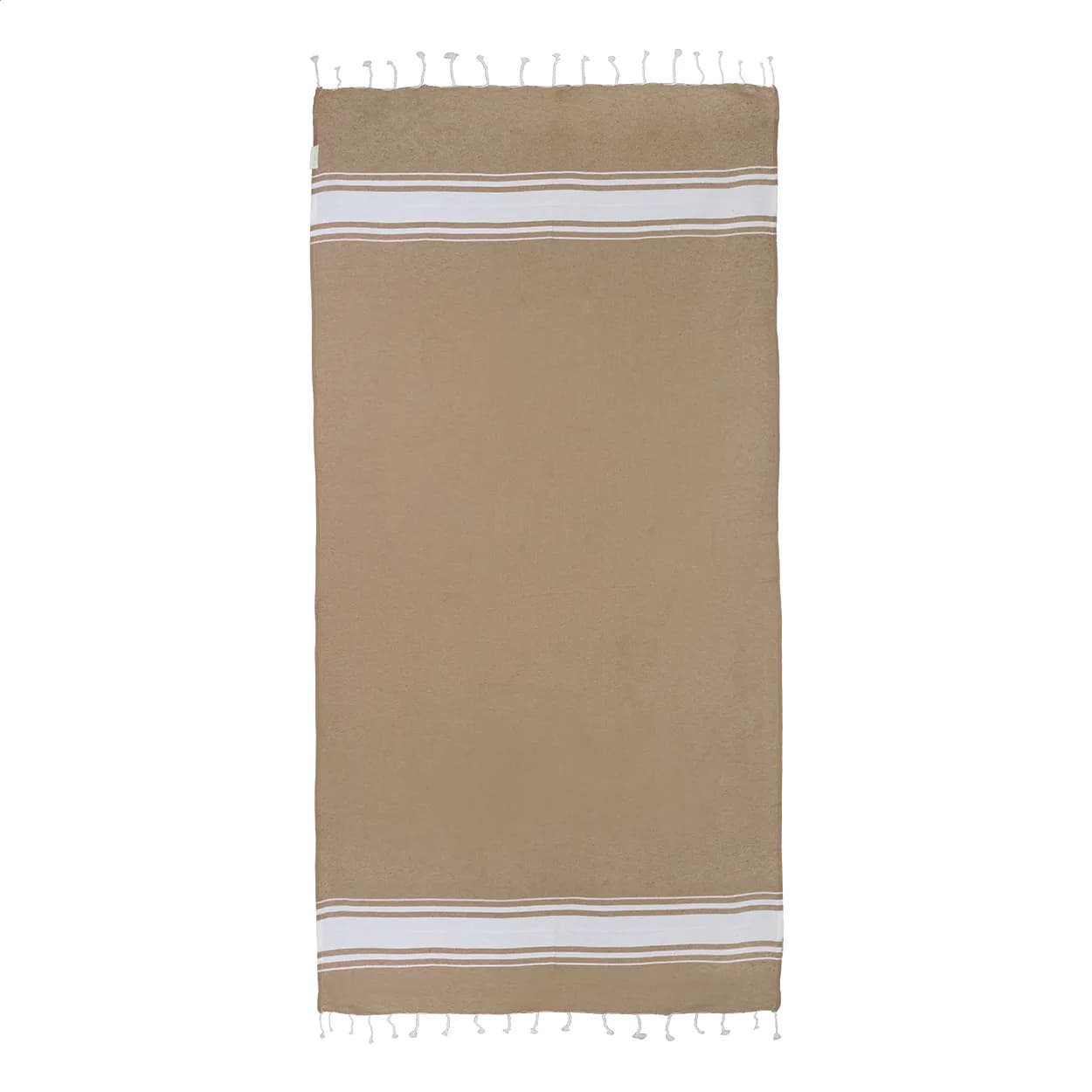 Strandtuch aus recycelter Baumwolle - Cancun - natur (-00)