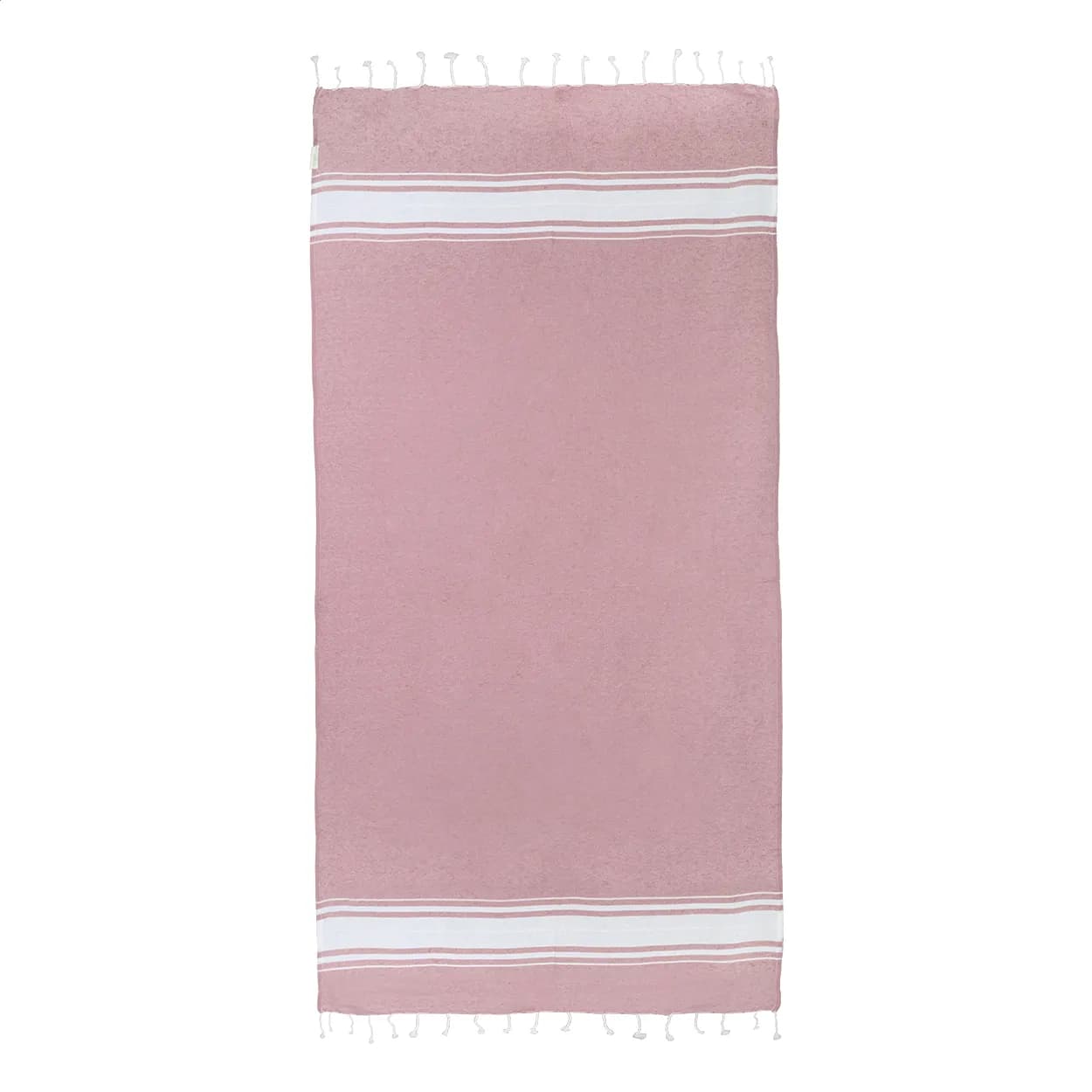 Strandtuch aus recycelter Baumwolle - Cancun - rosa (-04)