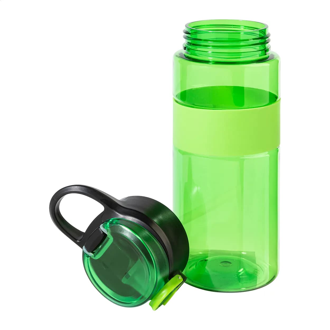 RPET Trinkflasche - Fitgrip - grün (-07)