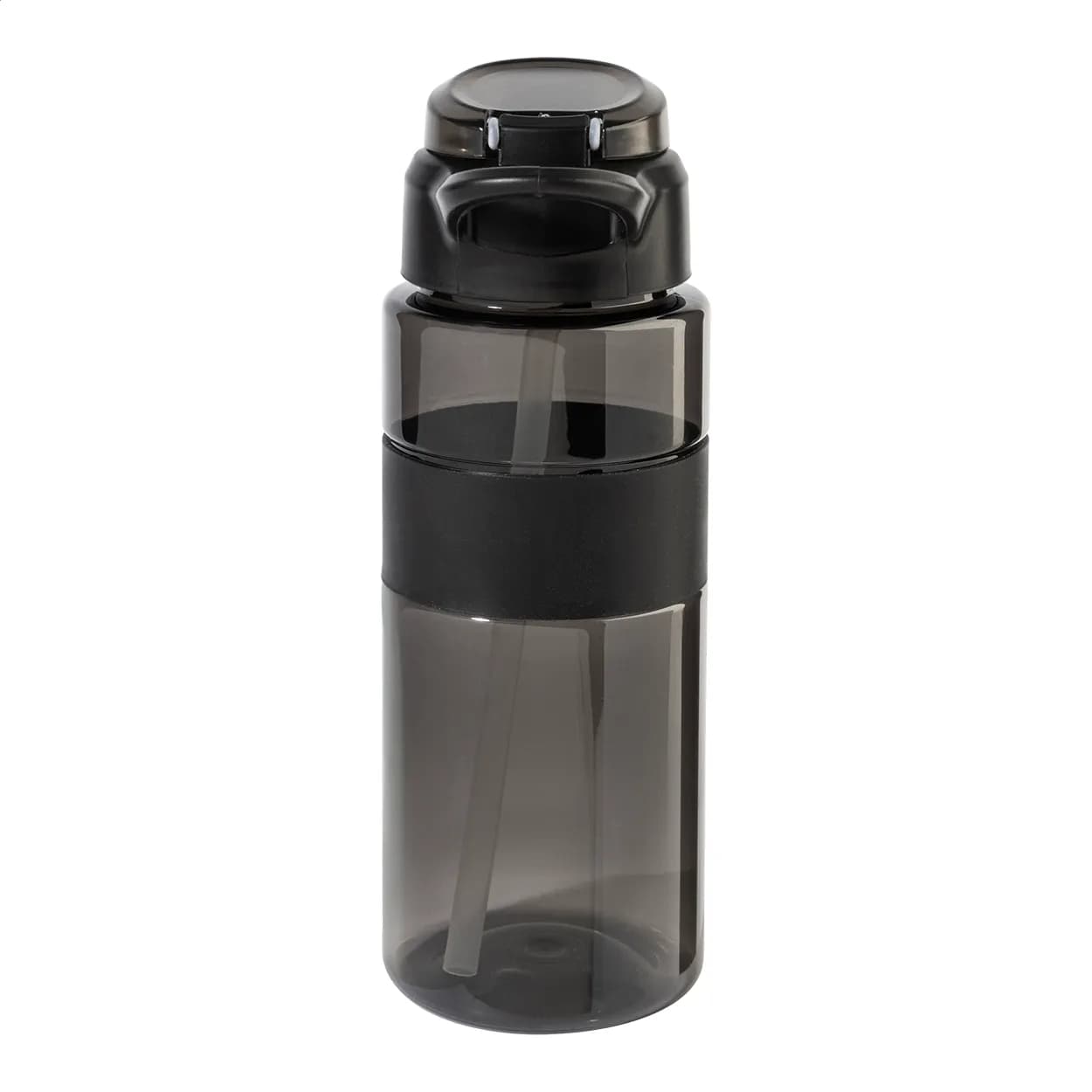 RPET Trinkflasche - Fitgrip - schwarz (-10)
