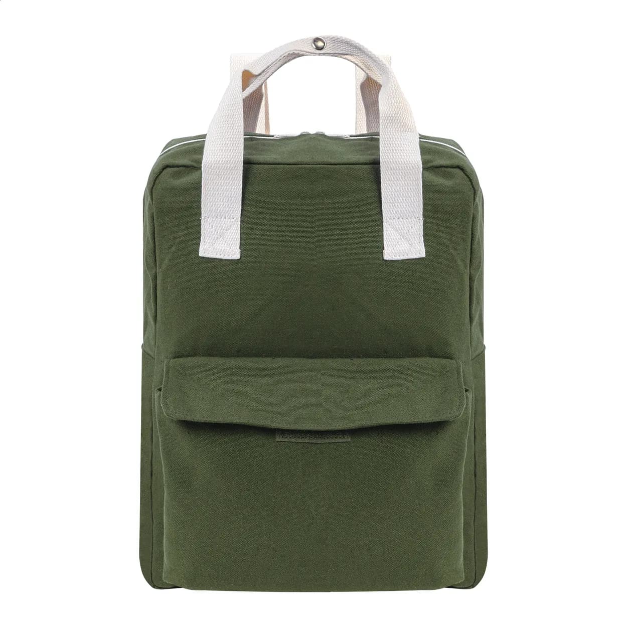Rucksack aus recyceltem Canvas - Rekan Back - grün (-07)