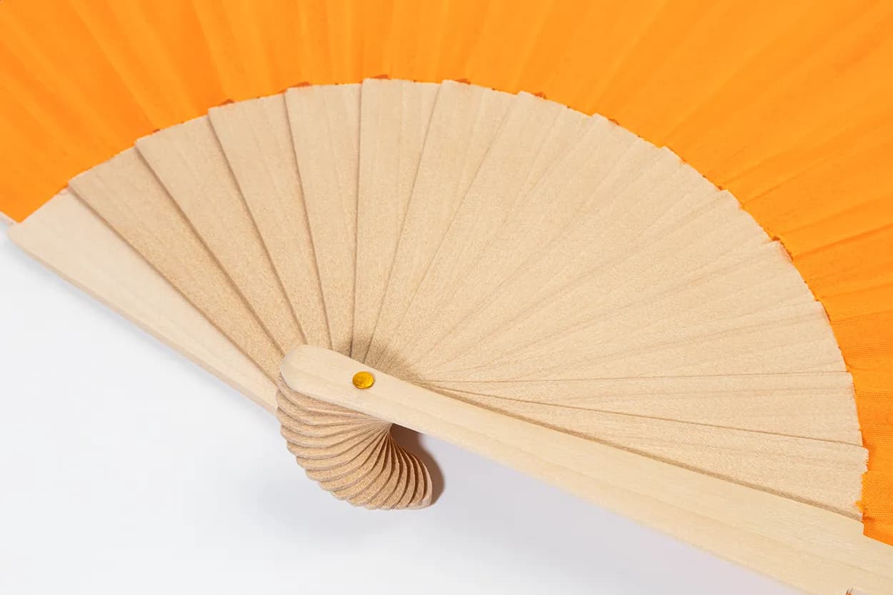 RPET Handfächer - Solana - orange (-03)