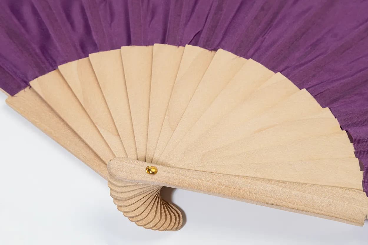 RPET Handfächer - Solana - lila (-13)