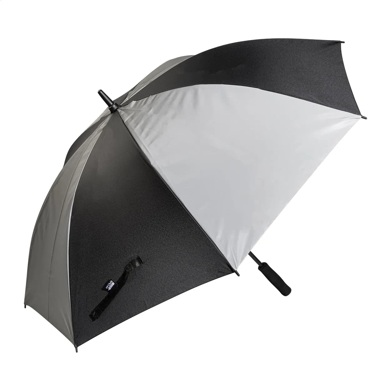 Reflektierender RPET Regenschirm - Radians XL - schwarz (-10)