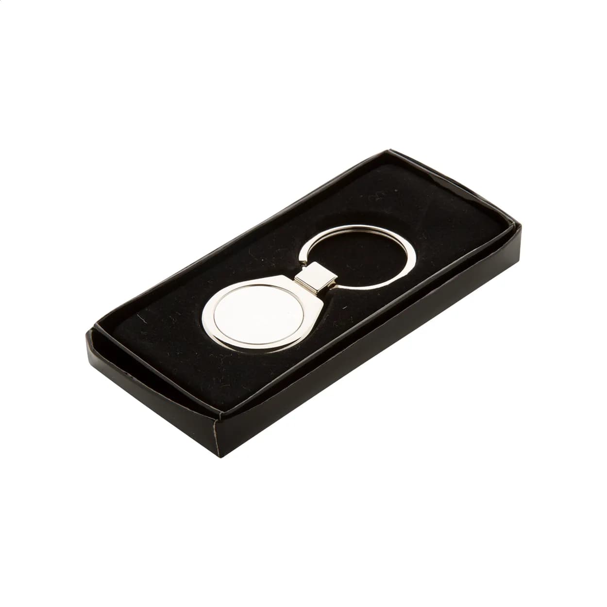 Schlüsselanhänger - Ball - silber