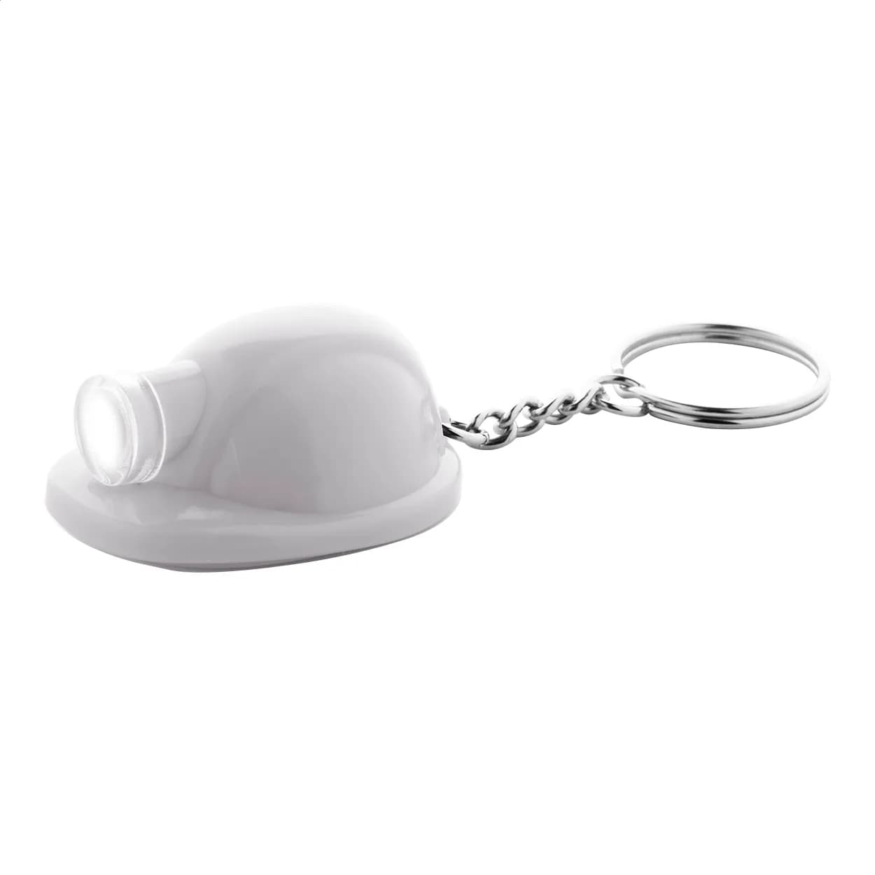 Schlüsselanhänger - Bobby Plus - weiß (-01)