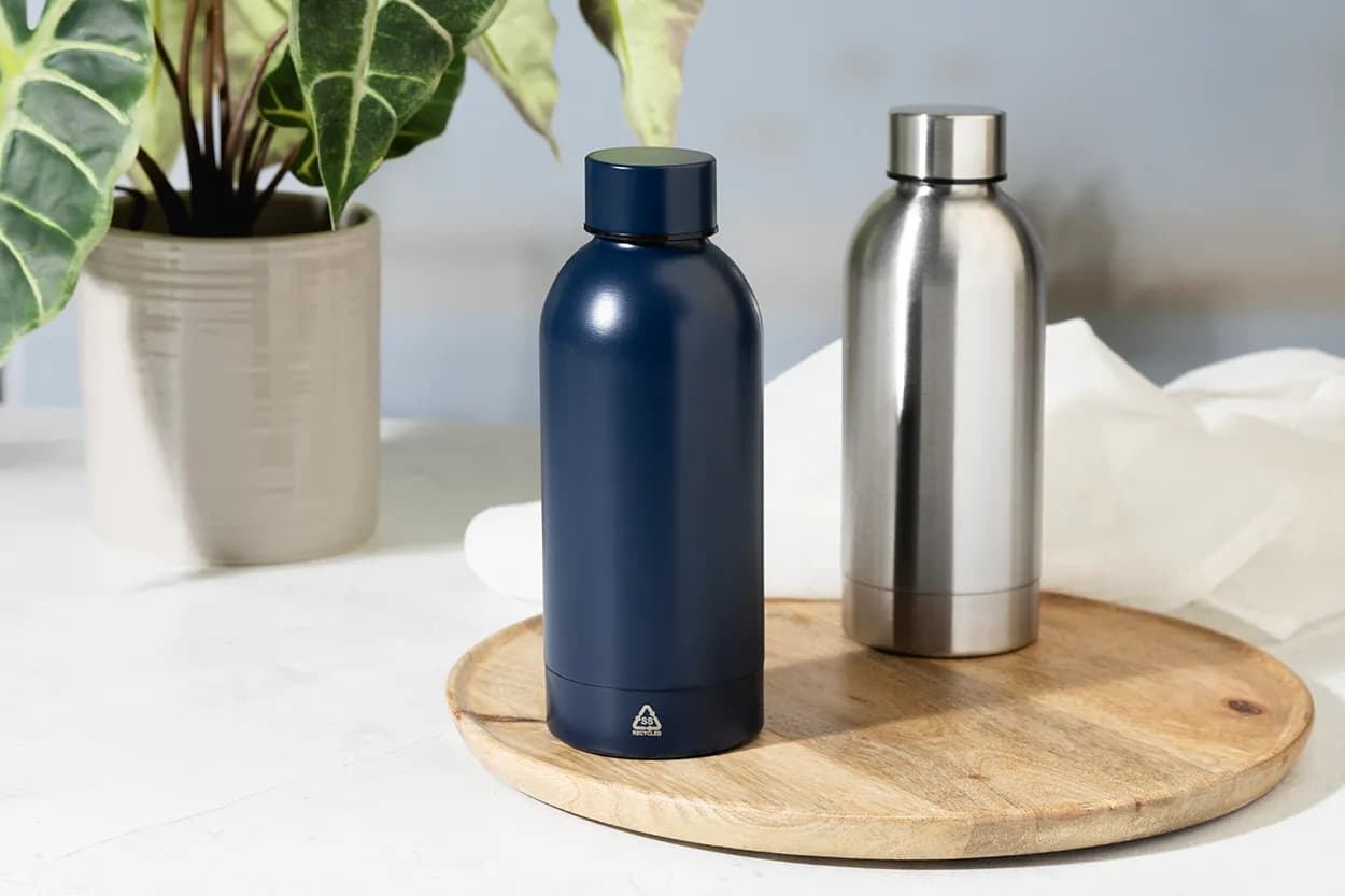 RSS Flasche - Pumono - silber (-21)