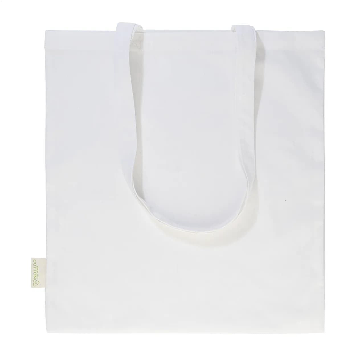 Einkaufstasche aus recycelter Baumwolle - Totepex Hue - weiß (-01)