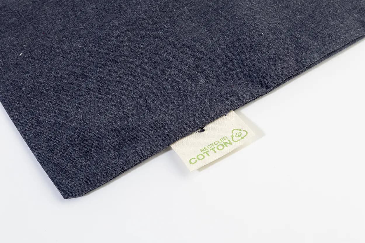 Einkaufstasche aus recycelter Baumwolle - Totepex Hue - dunkelblau (-06A)