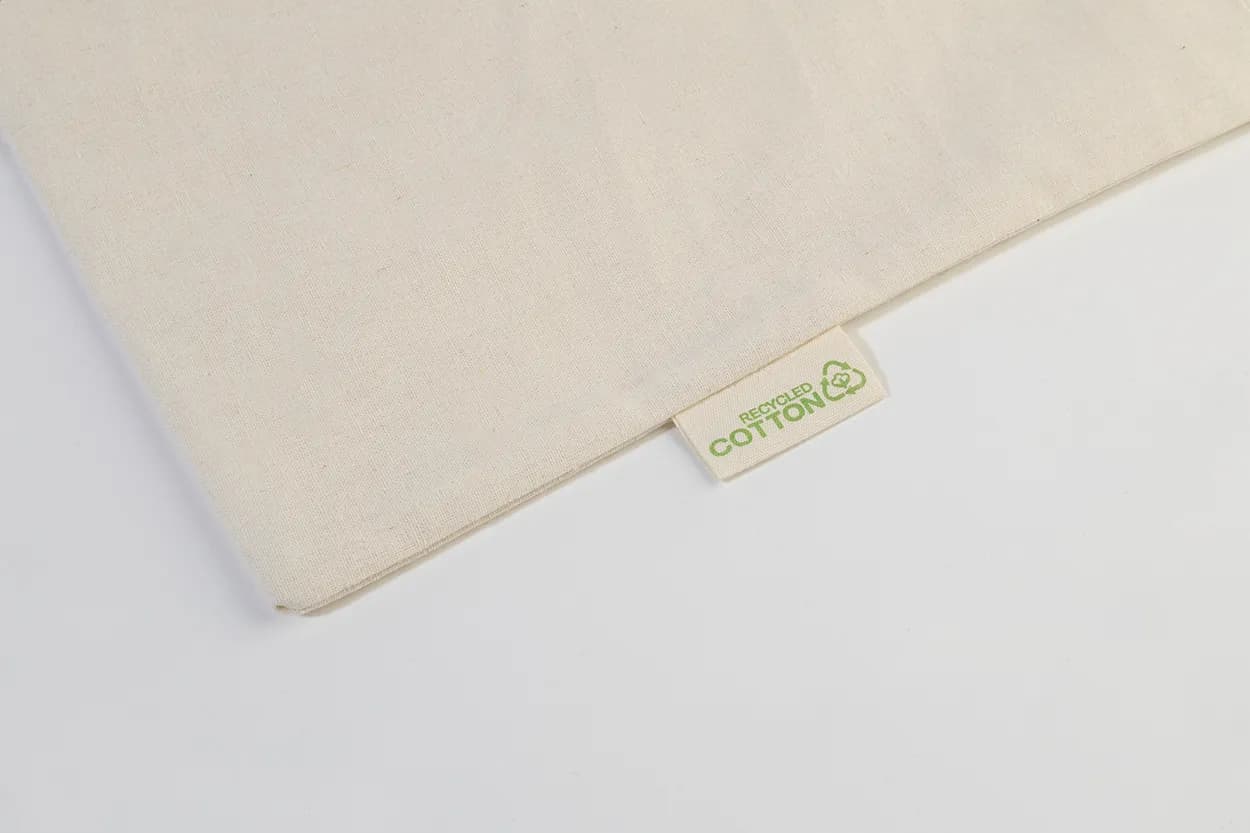 Einkaufstasche aus recycelter Baumwolle - Totepex - natur (-00)