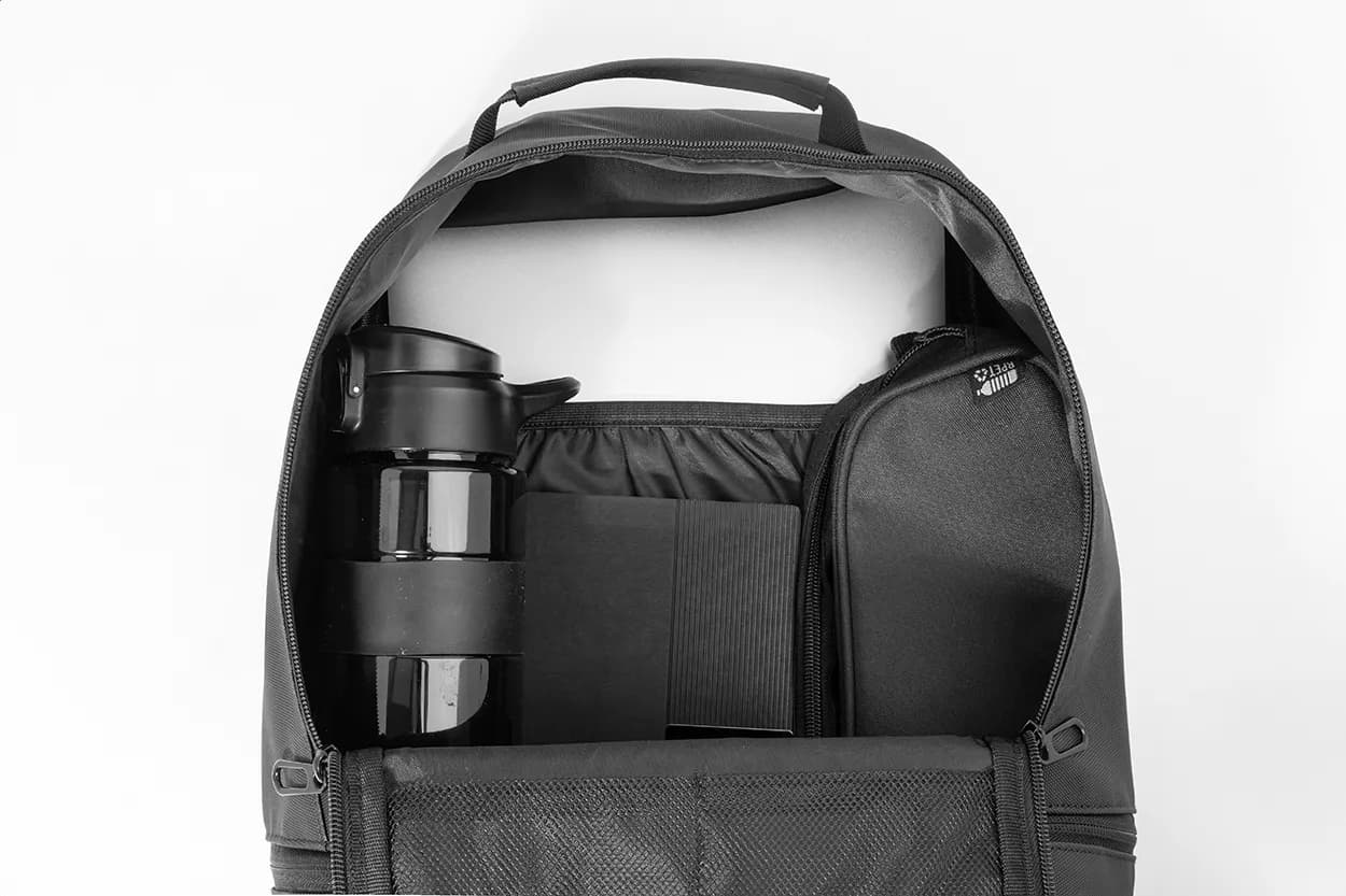 RPET-Rucksack - Rhodes - schwarz (-10)