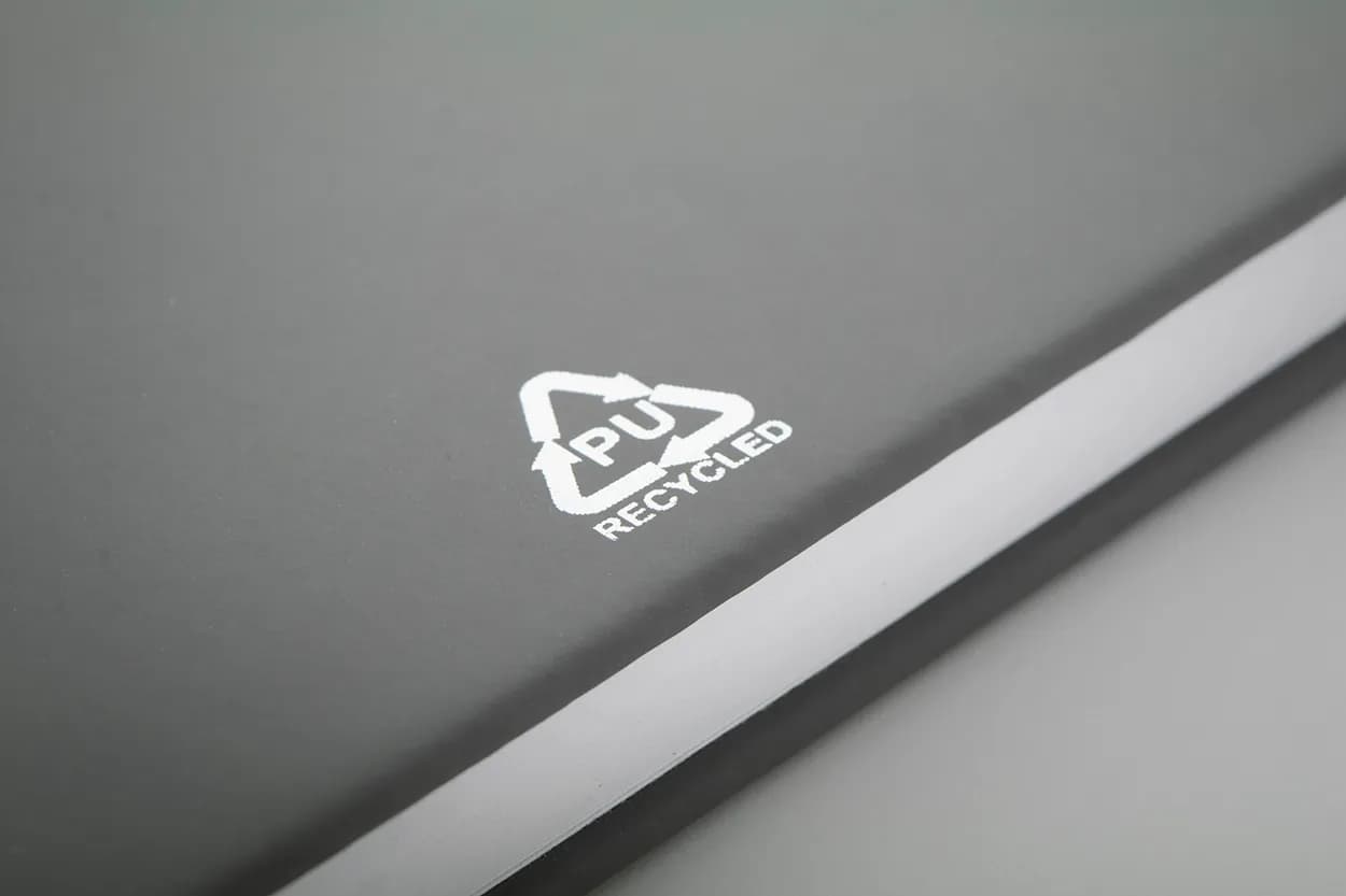 RPU Notizbuch - Repuk Blank A5 - grau (-77)