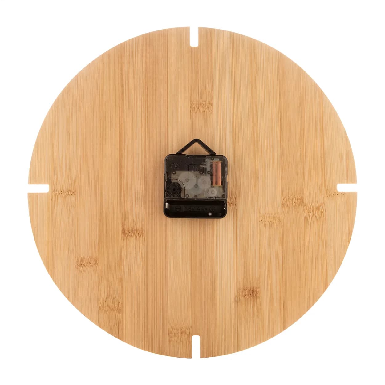 Wanduhr aus Bambus - Tokei - natur