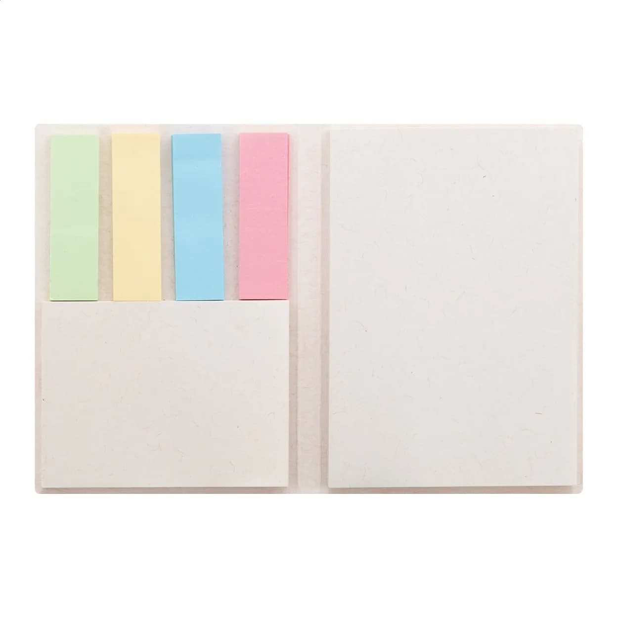 Haftnotizblock aus Milchkarton - Relact Stick - weiß (-01)