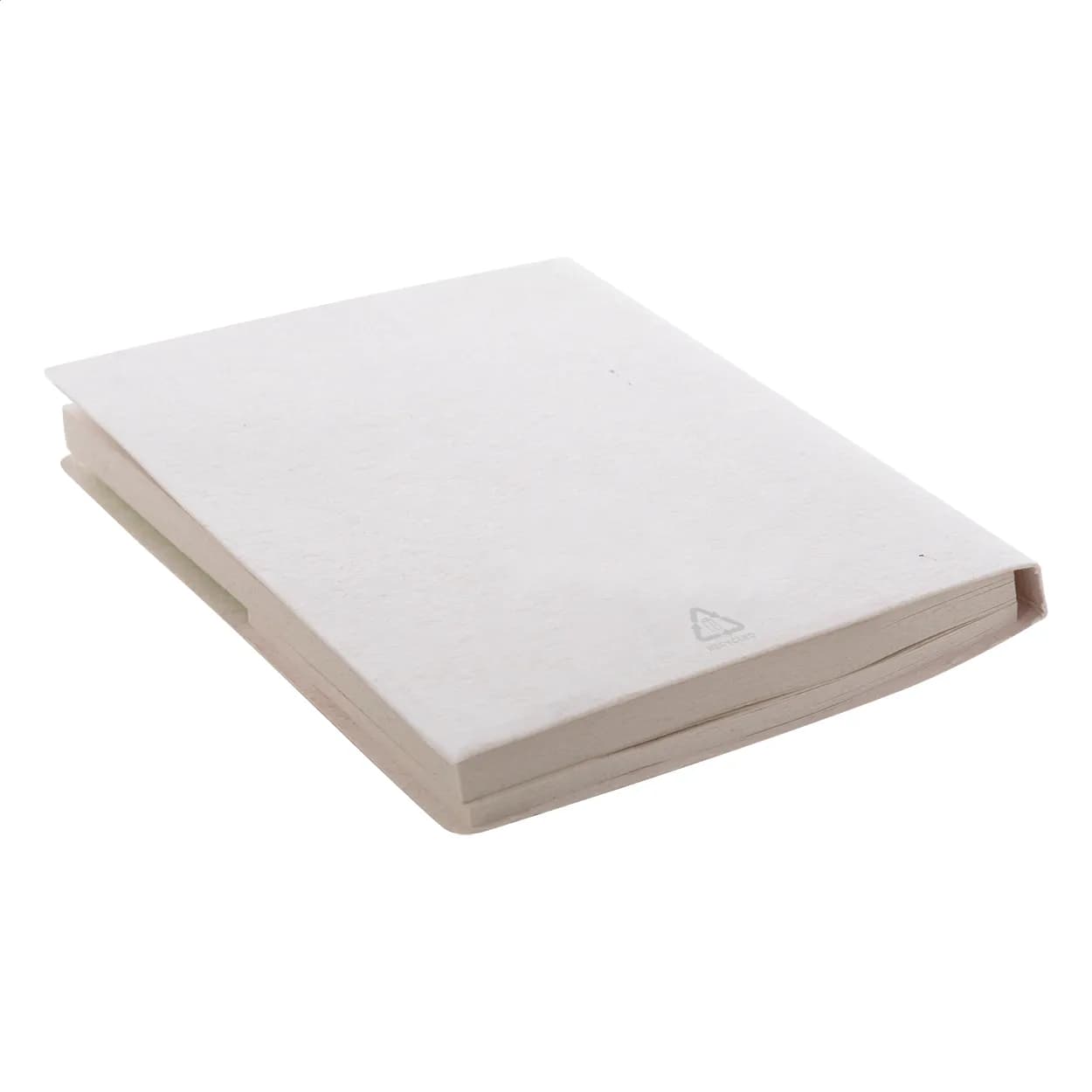 Haftnotizblock aus Milchkarton - Relact Stick - weiß (-01)