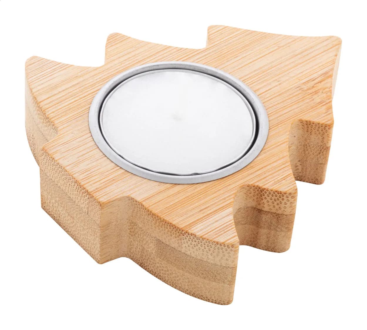 Weihnachtskerze, Stern - Rognan - natur (-C)