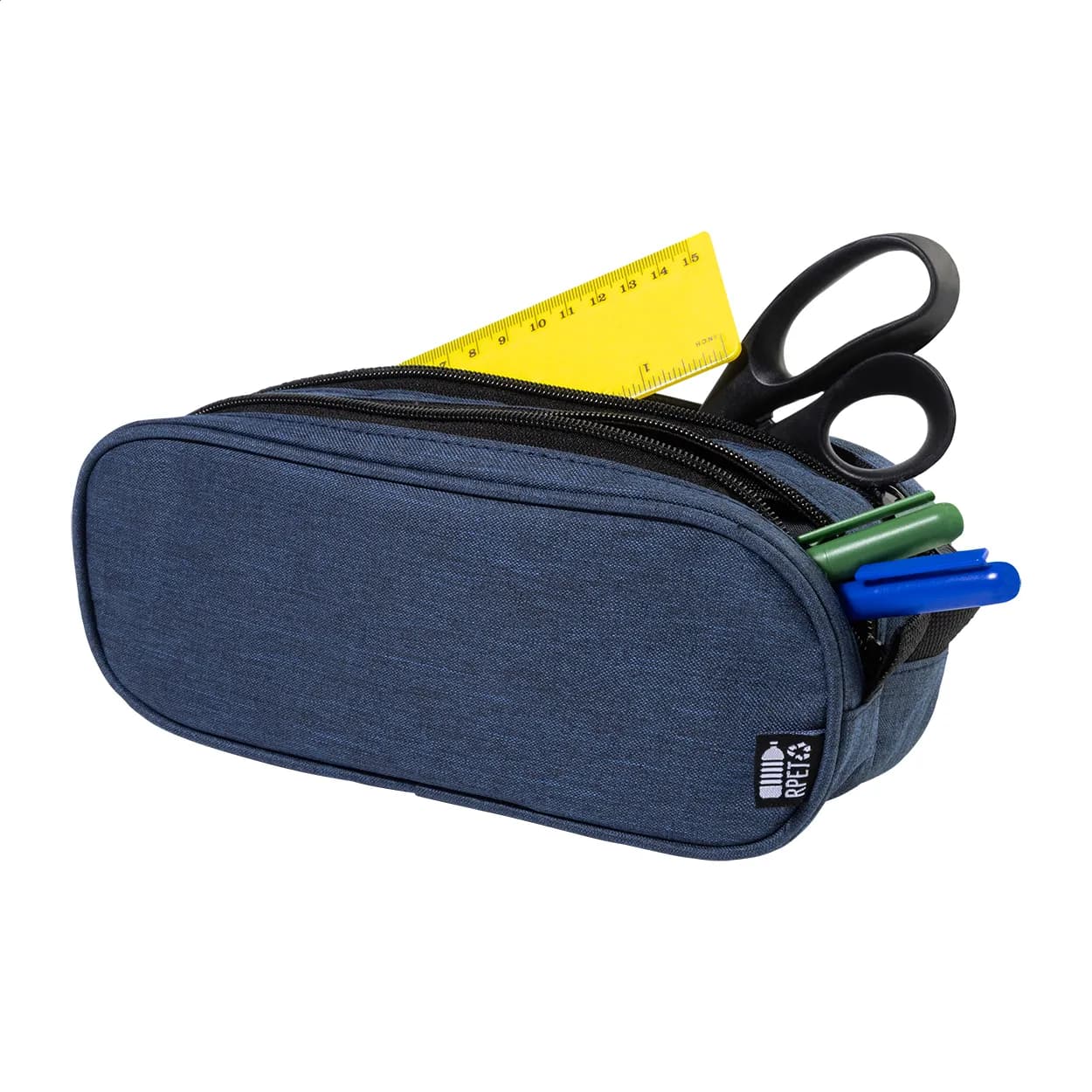 RPET Stiftetasche - Dubsten - blau (-06)