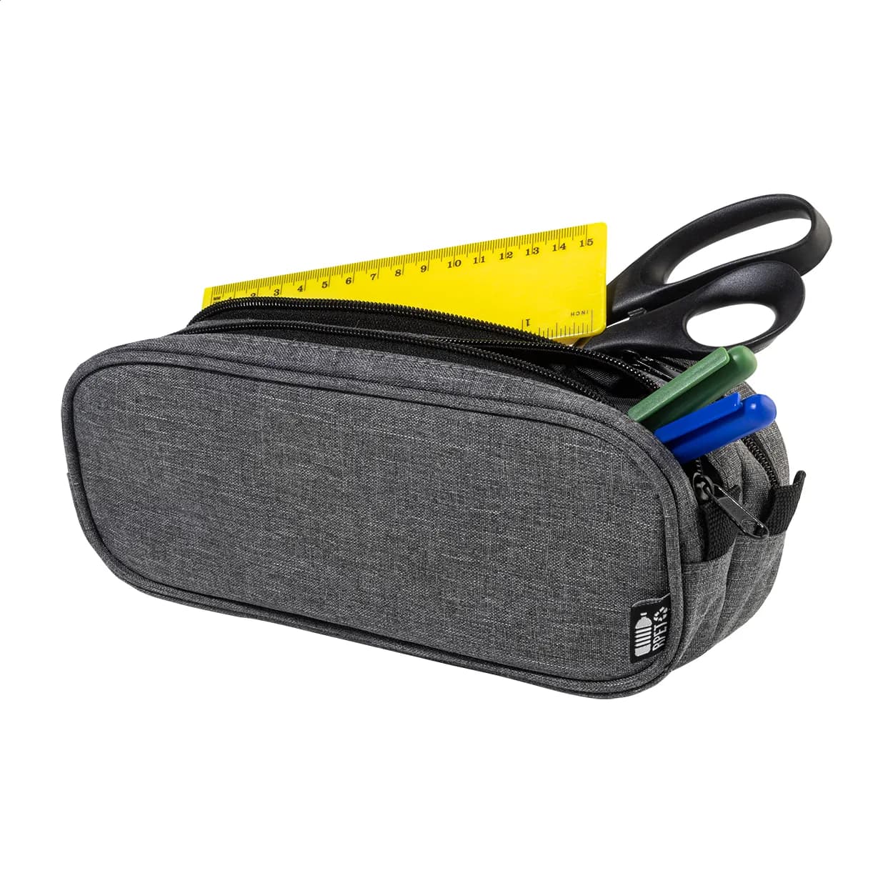 RPET Stiftetasche - Dubsten - dunkelgrau (-80)