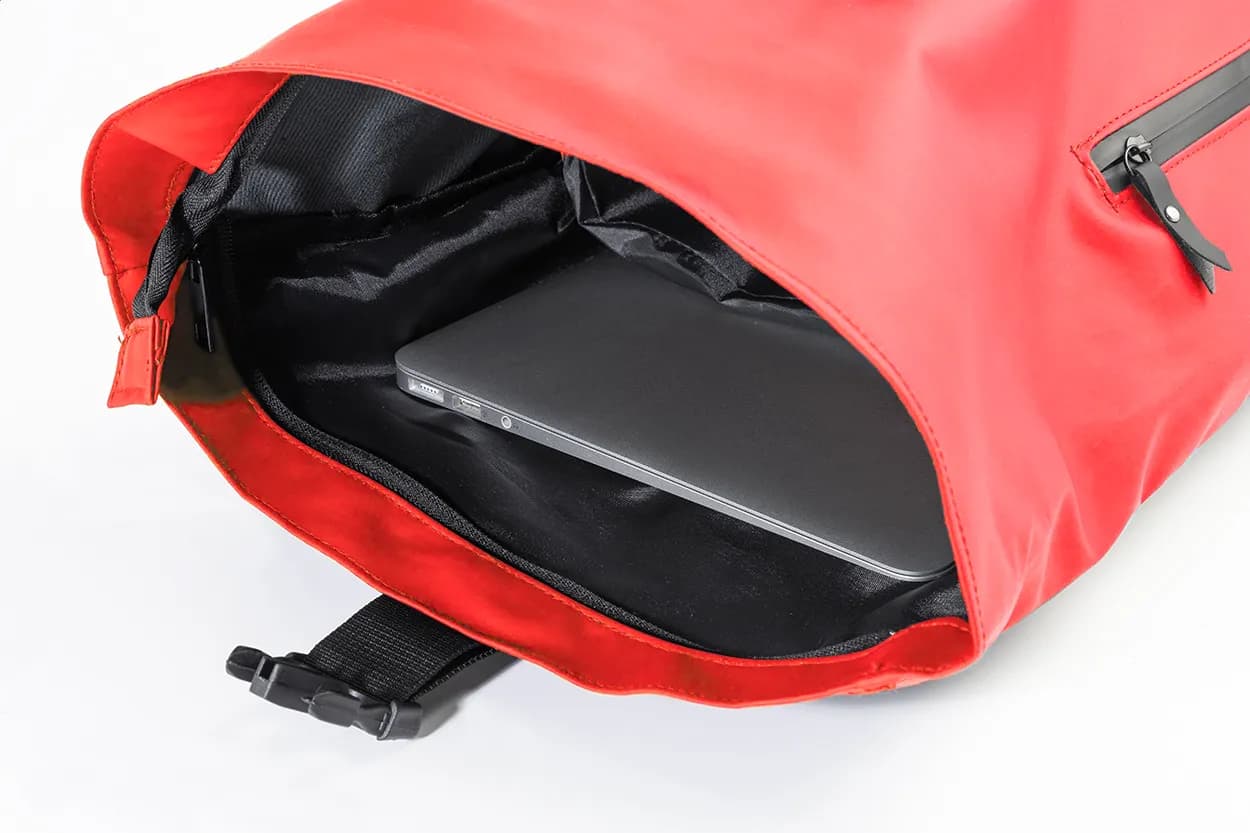 RPET-Rucksack - Cubitt - rot (-05)