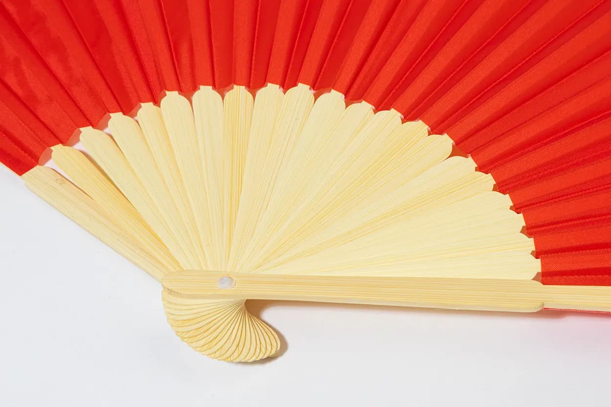 RPET Handfächer - Repper - rot (-05)