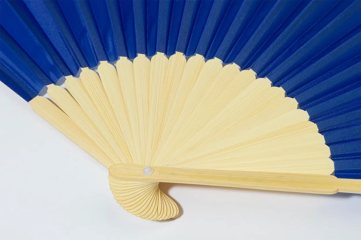 RPET Handfächer - Repper - blau (-06)