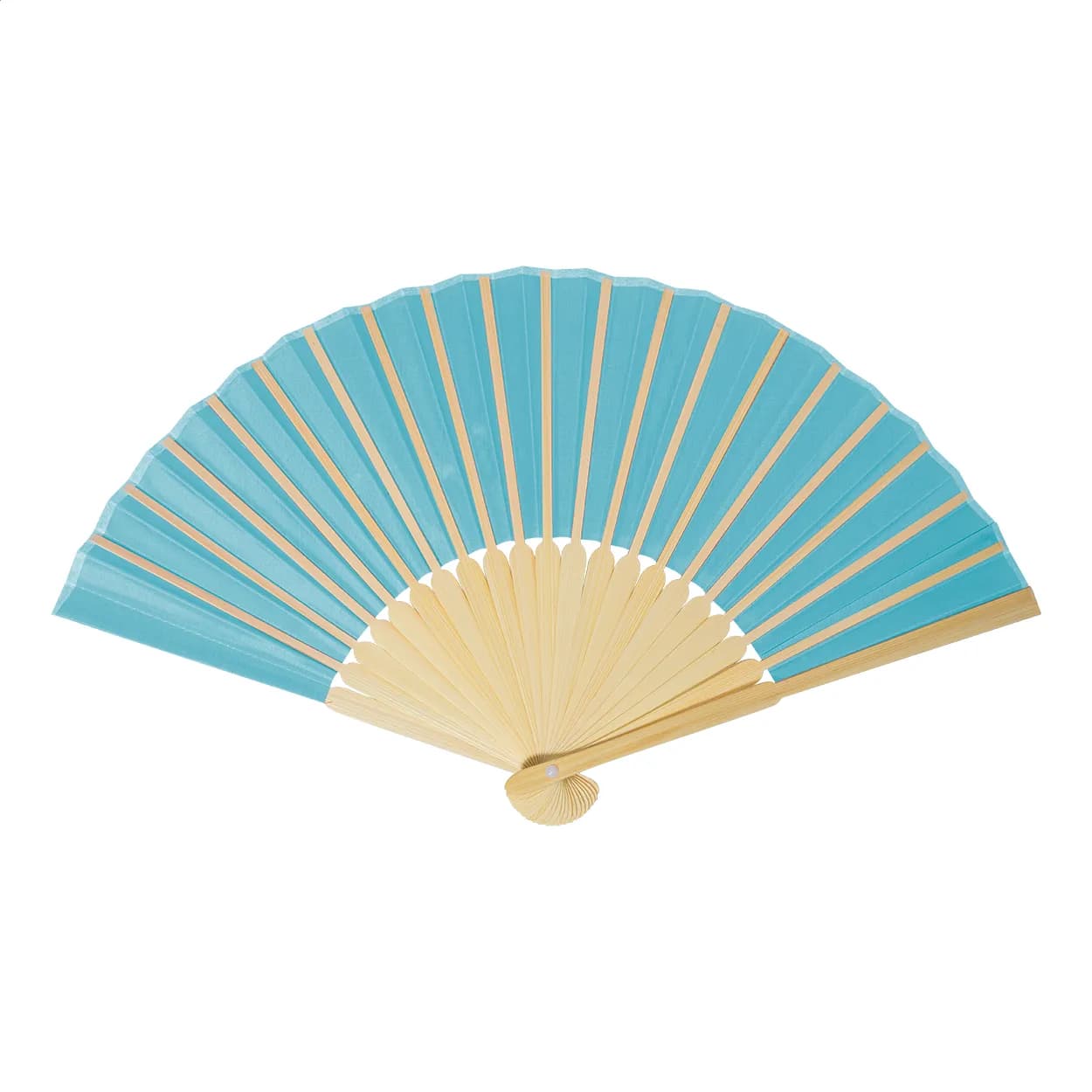 RPET Handfächer - Repper - hellblau (-06V)