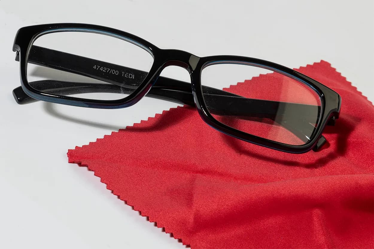 RPET-Reinigungstuch - Cleango - rot (-05)