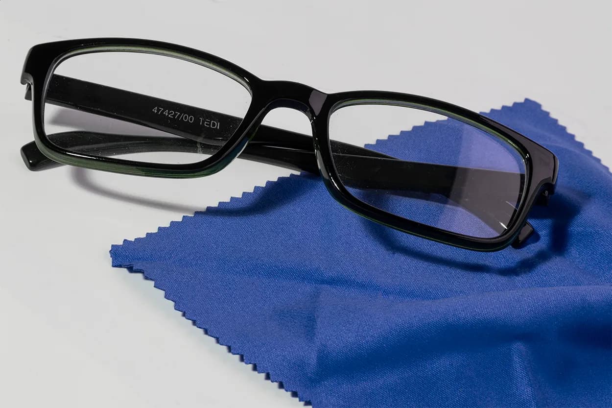 RPET-Reinigungstuch - Cleango - blau (-06)