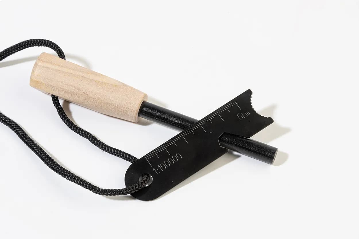 Feuerstarter zum Überleben - CampSpark - silber