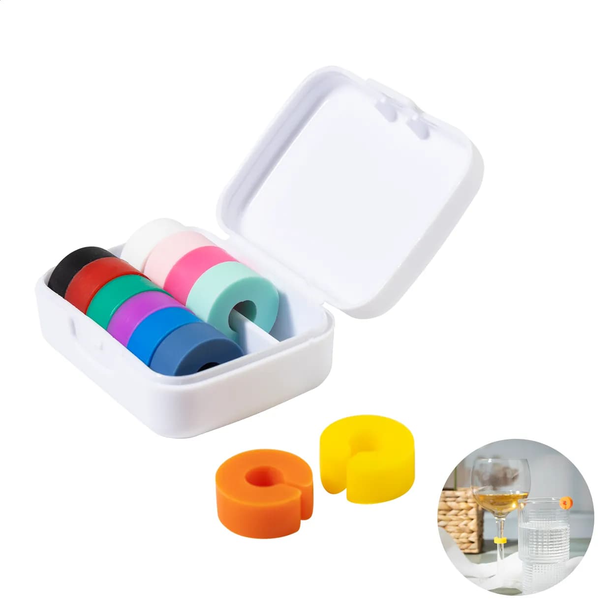 Glasmarkiererset - Cupperty - weiß (-01)