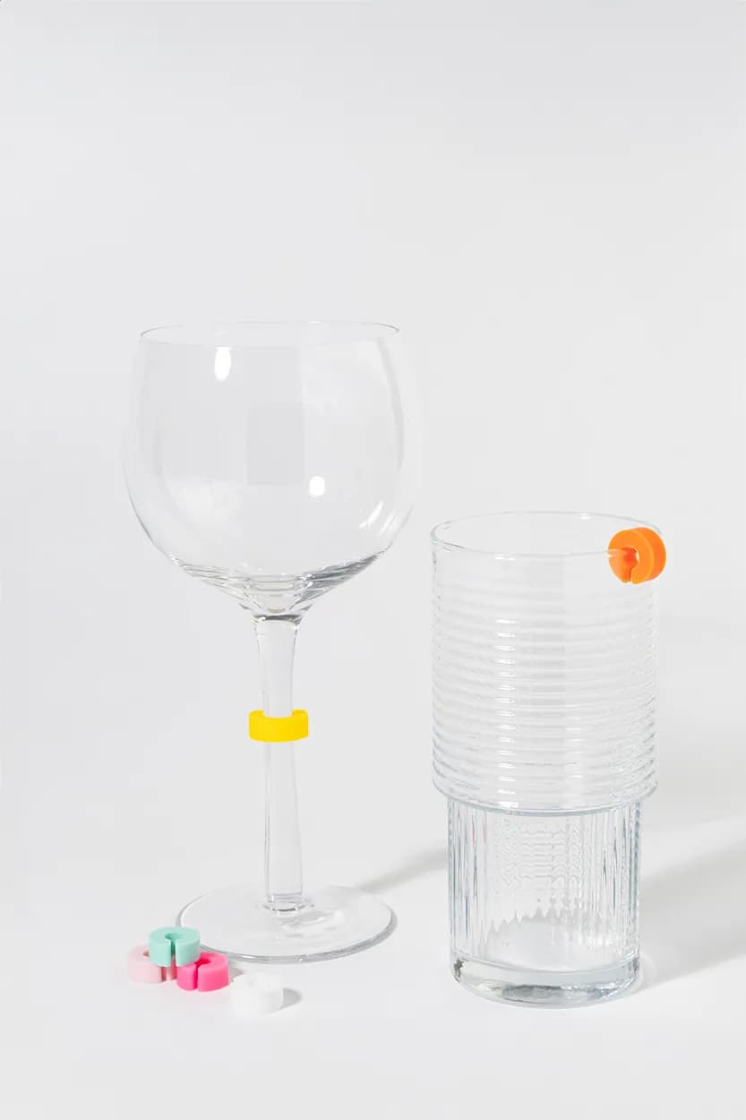 Glasmarkiererset - Cupperty - weiß (-01)