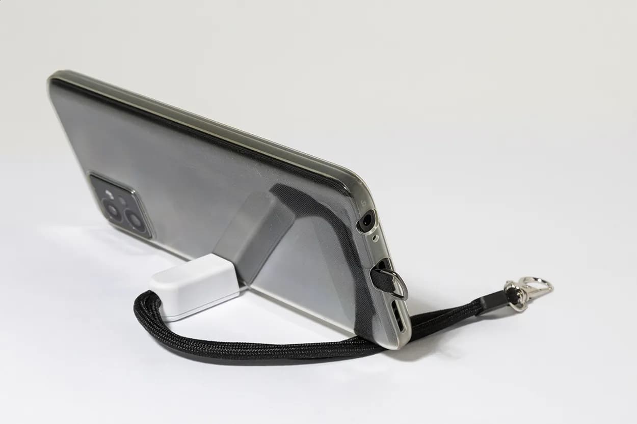 RABS-Handyhalter-Handgelenkschlaufe - CuffStand - weiß (-01)