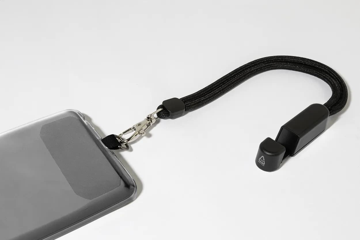 RABS-Handyhalter-Handgelenkschlaufe - CuffStand - schwarz (-10)