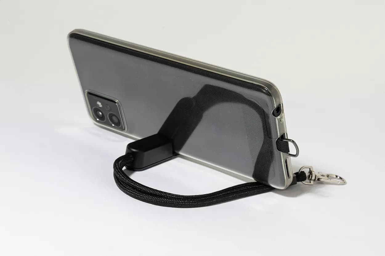 RABS-Handyhalter-Handgelenkschlaufe - CuffStand - schwarz (-10)