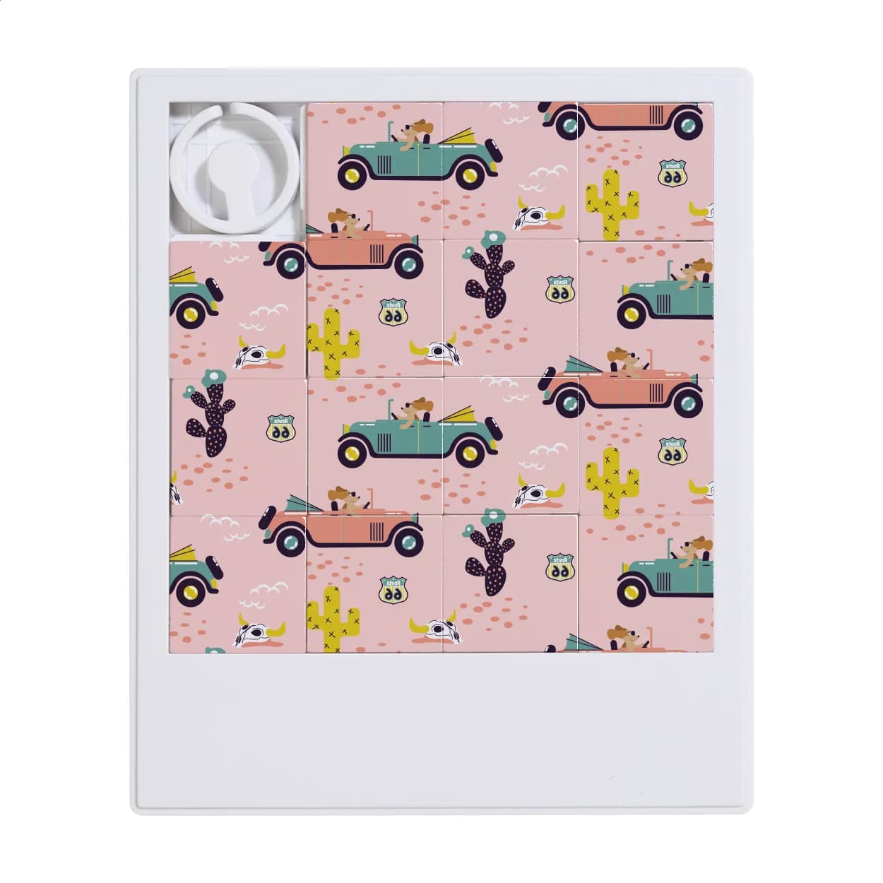 RABS Schiebepuzzle - Mazimi - weiß (-01)