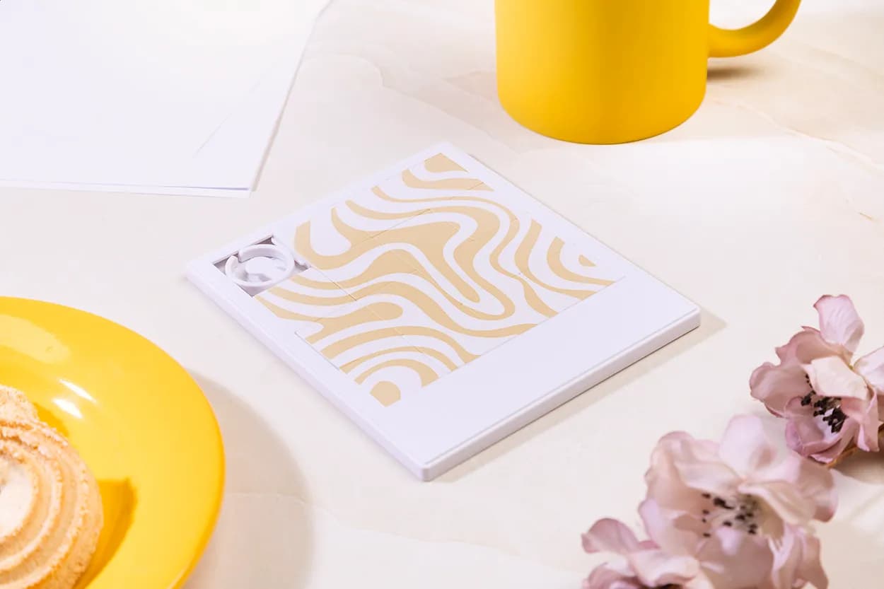 RABS Schiebepuzzle - Mazimi - weiß (-01)