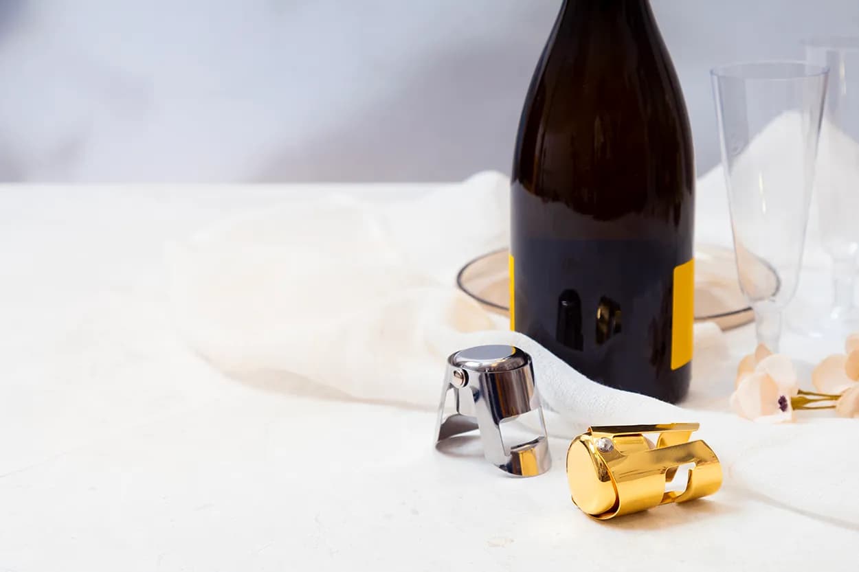 Champagnerflaschenverschluss - Apulia - gold (-98)