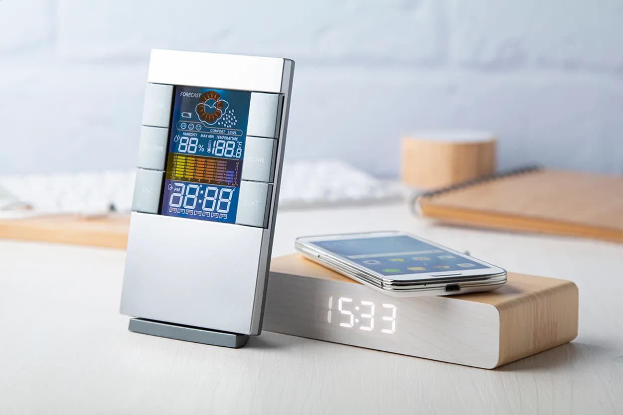 Wetterstation - California - silber