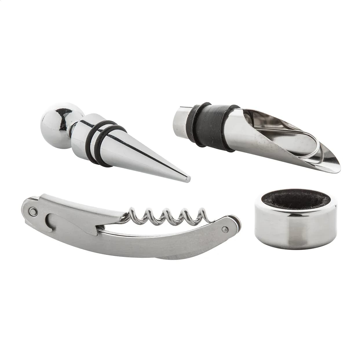 Weinset - Moristel - silber