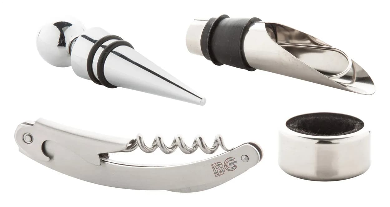 Weinset - Moristel - silber