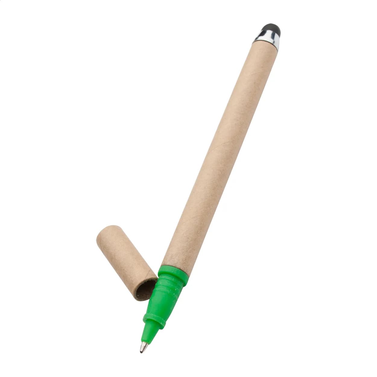 Recycling Touchpen und Kugelschreiber - EcoTouch - grün