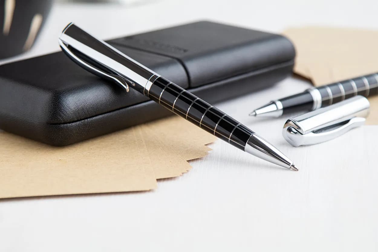 Kugelschreiberset - Chinian - schwarz