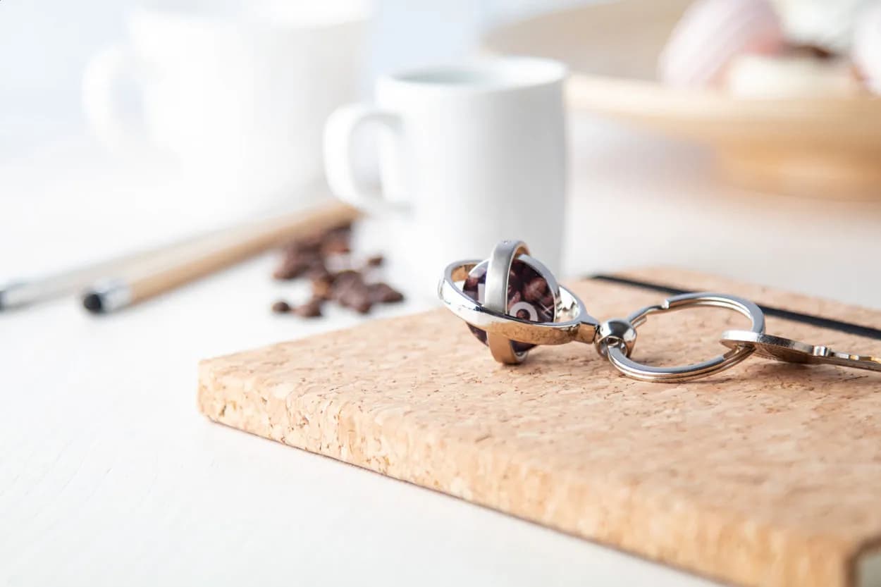 Schlüsselanhänger - Carousal - silber