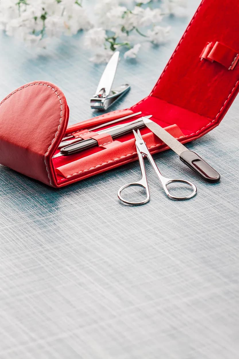 Maniküre-Set - Missy - rot (-05)